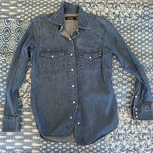 Ralph Lauren Blue Denim Shirt